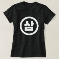 Numéro sino-coréen 3 Trois 삼 【Sam】 Hangul