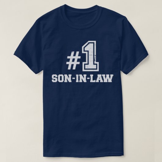 T-shirt Numéro un 1 (Design devant)