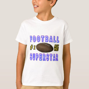 T-shirt Numéro un tout le superstar de football