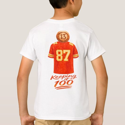 T-shirt Numerology It Adds Up: Keeping It 100 (Dos)