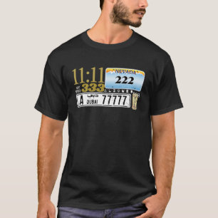 T-shirt Numéros d'angle Guides d'esprit et Numéro de synch
