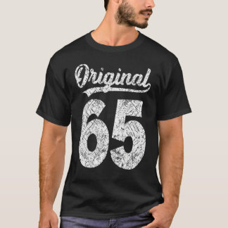 T-shirt Numéros de l'année Vintage de My 65th Bir
