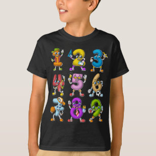 T-shirt Numéros mathématiques