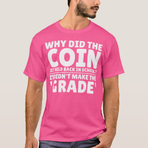 T-shirt Numismate Collectionneur de Monnaies Drôle J