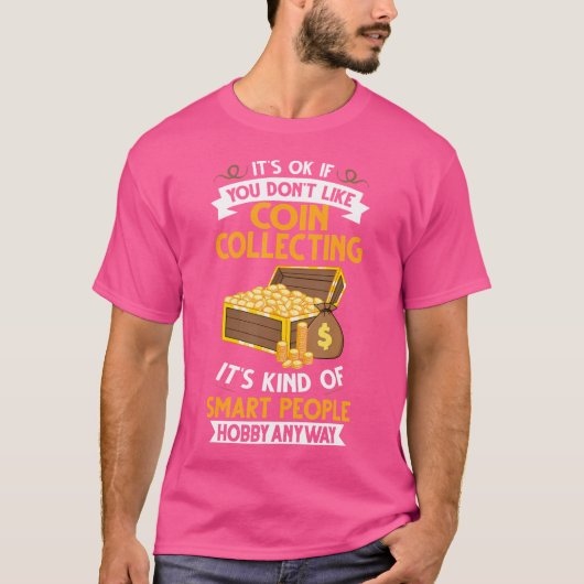 T-shirt Numismate Débutant Pennies Argent (Devant)