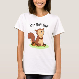 T-shirt Nuque À Propos De Vous Drôle Écureuil Pun