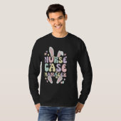 T-shirt Nurse Case Manager Easter Bunny Case Management Ea (Devant entier)