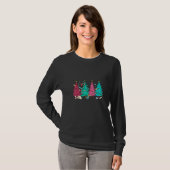 T-shirt Nurse Christmas Tree Family Group Nursing Premium (Devant entier)