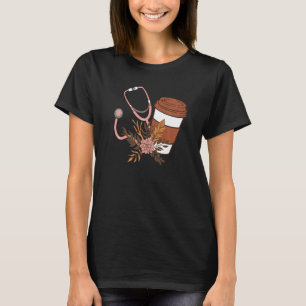 T-shirt Nurse Fuel Coffee Caffeine Stethoscope Nursing Stu