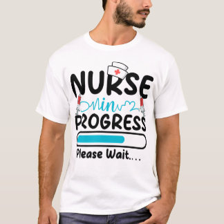 T-shirt Nurse in Progress Loading Men