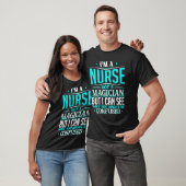 T-shirt Nurse  Not A Magician Might Be Confused (Unisexe)