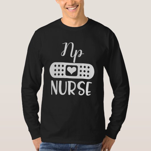 T-shirt Nurse Practitioner Np (Devant)