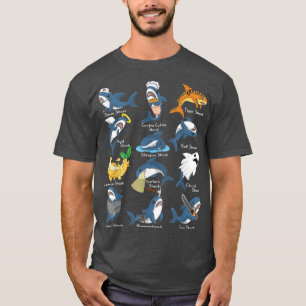 T-shirt Nurse Shark Cookie Cutter Shark Angel 