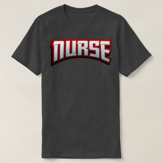 T-shirt Nurse Superhero (Design devant)