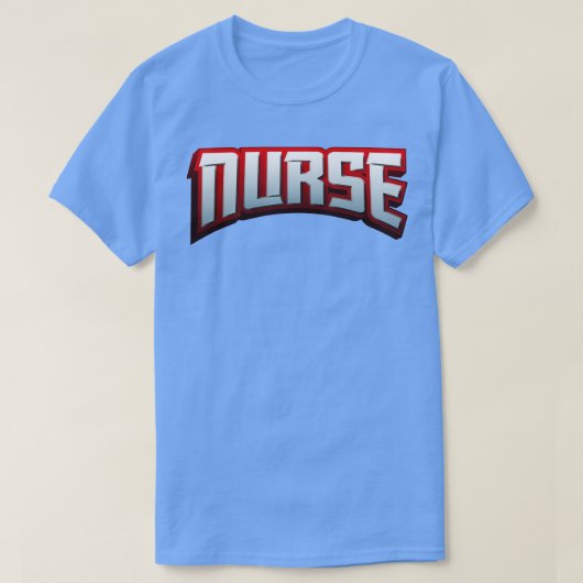 T-shirt Nurse Superhero (Design devant)