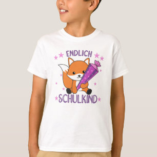 T-shirt Nursery Fox School Children Sac Sweet