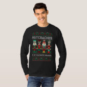 T-shirt Nutcracker est ma saison préférée Deez Nuts Ugly S (Devant entier)