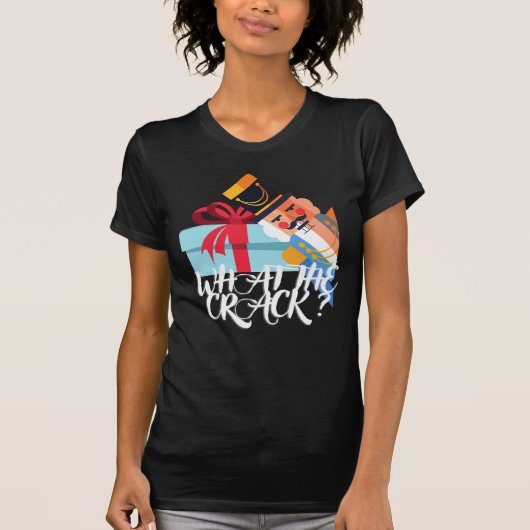 T-shirt Nutcracker Funny mauvais Noël (Devant)