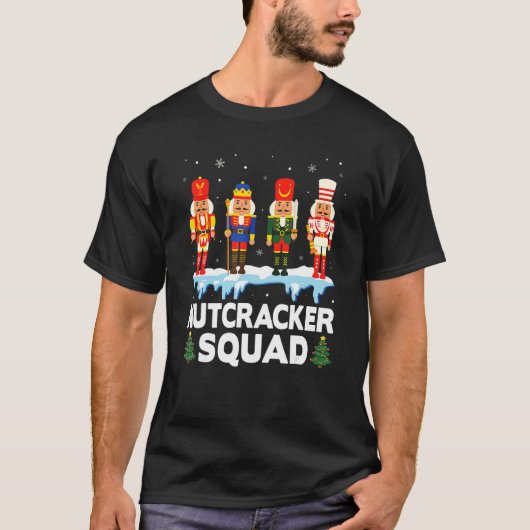 T-shirt Nutcracker Squad Ballet Dance Matching Family Chri (Devant)
