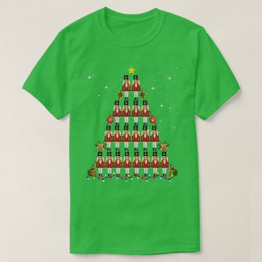 T-shirt Nutcrackers Toy Christmas Tree Nutcracker Funny X (Design devant)