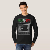 T-shirt Nutrition Italie Rugby (Devant entier)