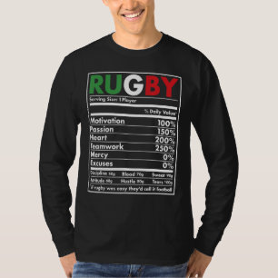 T-shirt Nutrition Italie Rugby