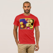 T-shirt "Nutrition saine" jolie photo. Commandez dès maint (Devant entier)