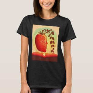 T-shirt Nutritionniste Tomato Fruit Vegetable Diéticienne 