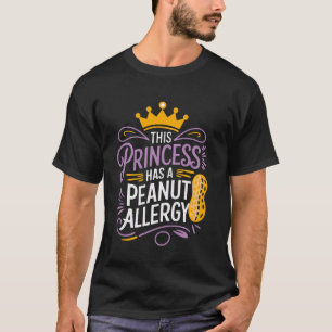 T-shirt Nuts Arachide Allergie Alimentation Allergie Mois