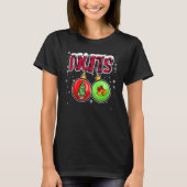 T-shirt Nuts Chest Christmas  Matching Couple Chestnuts (Devant)