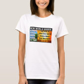 T-shirt NWO Crisis Control (light) (Devant)