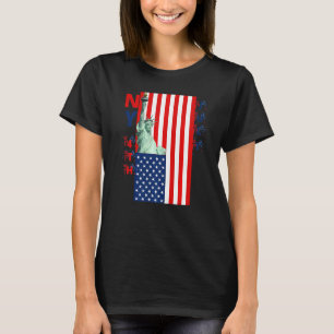 T-shirt Ny American Patriot Independent Jour 4 Juillet