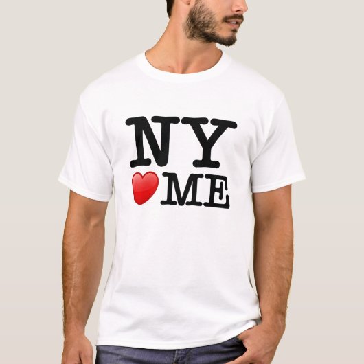 T-shirt NY Loves Me, I Love it too ! (Devant)
