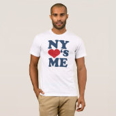 T-shirt NY m'aime (Devant entier)