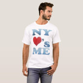 T-shirt NY m'aime (Devant entier)