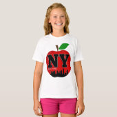 T-SHIRT NY NEW YORK LA GRANDE POMME (Devant entier)