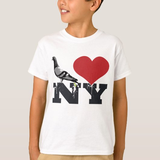 T-shirt NY Pigeon (Devant)