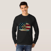 T-shirt Ny Us Flag Motto (Devant entier)