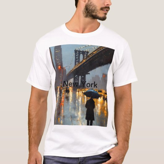 T-shirt NYC Essentials : Tee - shirts masculins (Devant)