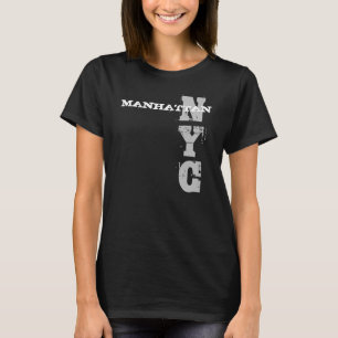 T-shirt Nyc New York City Manhattan Design élégant et tend