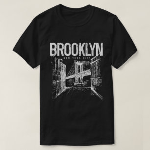 T-shirt NYC New York City NY Brooklyn Bridge