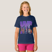 T-shirt NYC Skyline (Light) (Devant entier)