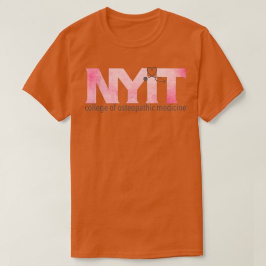 T-shirt NYITCOM Couleur rose (Design devant)