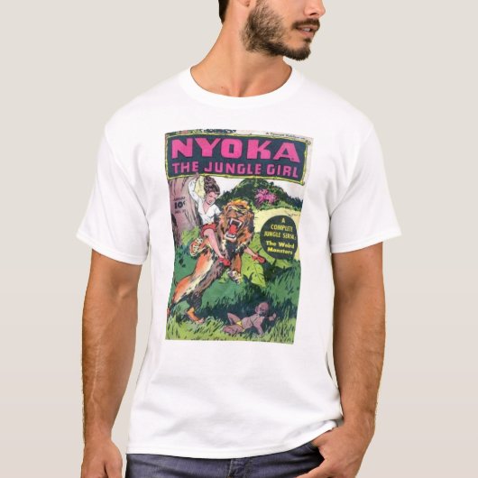 T-shirt Nyoka fille de la jungle 3 (Devant)