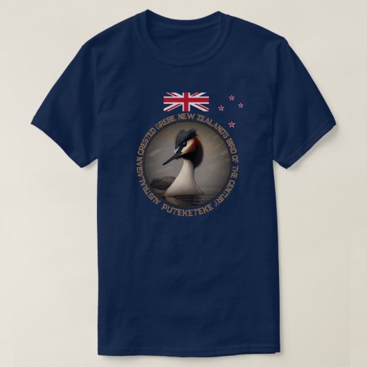 T-shirt NZ Bird of the Century (Design devant)