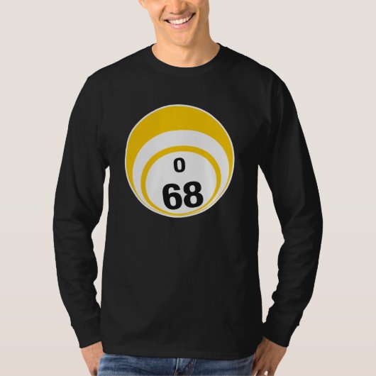 T-shirt O 68 Bingo Ball (Devant)