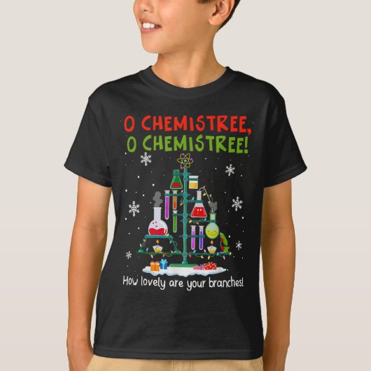 T-shirt O Chemistree How Lovely Are Your Branches Teacher (Devant)