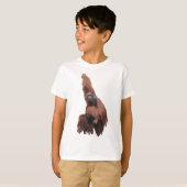 T-shirt O est pour OrangutanOrangutan Illustration Great A (Devant entier)