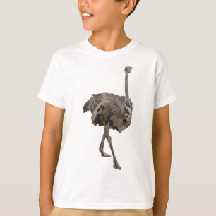 T-shirt O est pour Ostrich