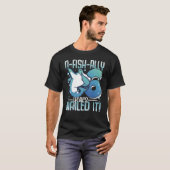 T-shirt O-Fish-Ally 6 ans Requin 6e anniversaire Garçon Ha (Devant entier)